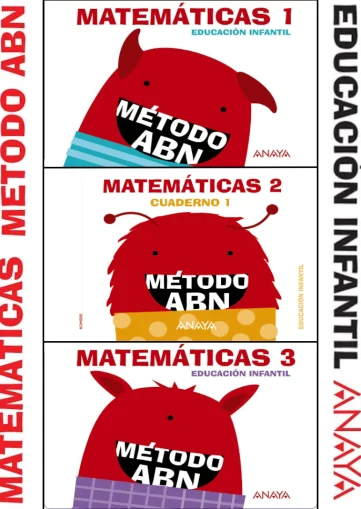 ABN es un proyecto educativo de Matemáticas para Educación Infantil, que consta con 3 cuadernos, uno por edad, que supone una revolución en el campo del aprendizaje de las matemáticas tempranas.